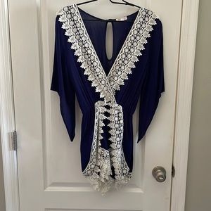 Romper with cute lace detail